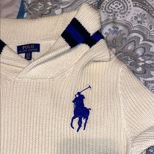 Polo Ralph Lauren French Rib Shawl-Collar Pullover